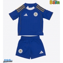 Leicester City Hjemmedraktsett Barn 2025-26 Kortermet (+ Korte bukser)